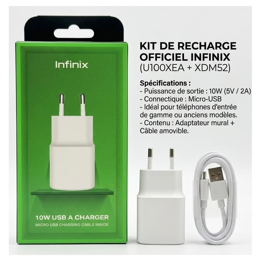 Kit de recharge Infinix — U100XEA + XDM52